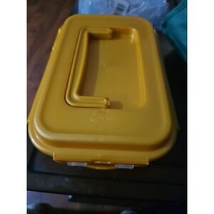 lock n lock containers Rectangle Yellow Lid